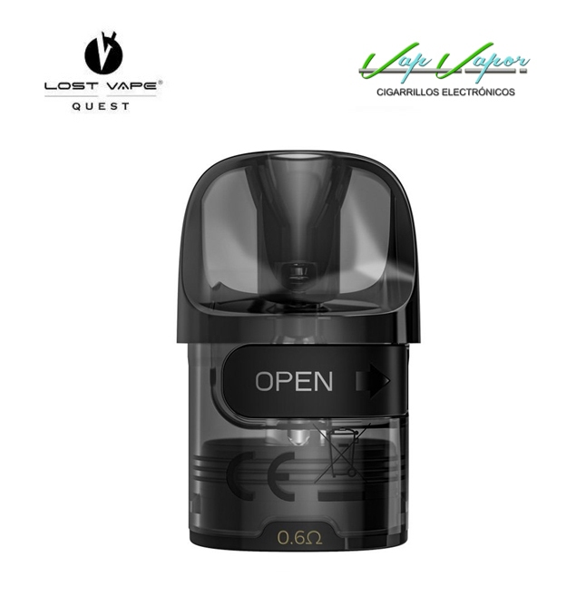 Pod E Plus  0.3ohm / 0.6ohm Lost Vape 2ml (1 unidad) for Thelema