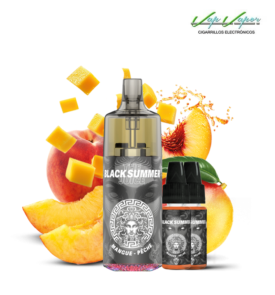 Pod Desechable BLACK SUMMER 20.000CALADAS MDS vacío 800mah con 2 Líquidos de regalo 10ml (20mg) TPD Europa