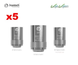 Pack de 5 resistencias Cubis AIO BF SS316 - 0.5ohm / 0.6ohm /1ohm /1.5ohm 