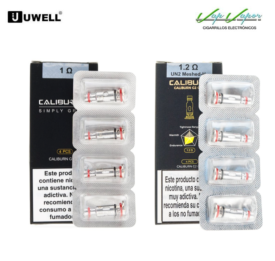 Coils Caliburn G, G2 y Koko Prime Uwell 0.8ohm / 1.0ohm / 1.2ohm ( 1 unidad)