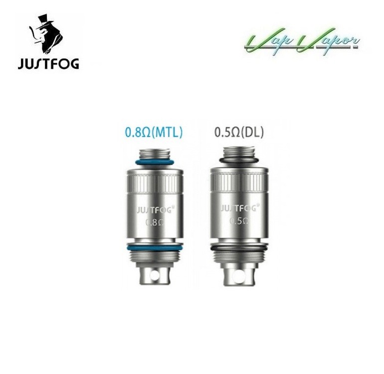 Coils Fog 1 Justfog 0.5ohms / 0.8ohms (1 coil)