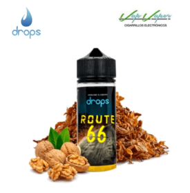 AROMA DROPS Route 66 16ml Longfill (en botella de 120ml) (Tabaco,Nueces)