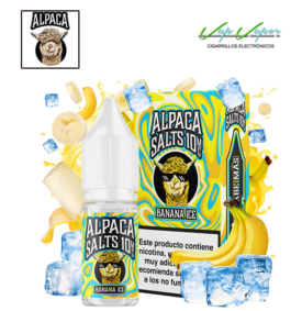 SALES Banana ICE Alpaca 10ml (10mg/20mg) plátano cremoso, frescor