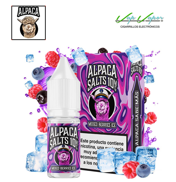 SALTS Mixed Berries ICE Alpaca 10ml (10mg/20mg)