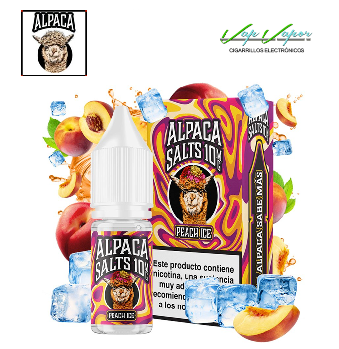 SALTS Peach ICE Alpaca 10ml (10mg/20mg)