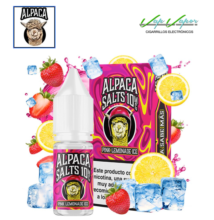 SALTS Pink Lemonade ICE Alpaca 10ml (10mg/20mg)