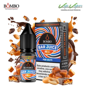 SALES Peanut Chocolate Caramel Bar Juice by Bombo 10ml (0mg/5mg/10mg/15mg/20mg) 