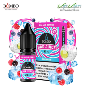 SALES Gin and Berries ICE Bar Juice by Bombo 10ml (0mg/5mg/10mg/15mg/20mg) 