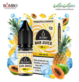 SALES Pineapple Papaya ICE Bar Juice by Bombo 10ml (0mg/5mg/10mg/15mg/20mg) 