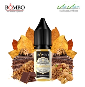 SALES Cuspidis Platinum Tobaccos by Bombo 10ml (10mg/20mg)  (50%VG/50%PG) Tabaco Rubio,Frutos Secos,Bizcocho, Chocolate