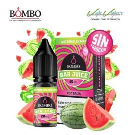 SALES Watermelon MAX SIN FRESCOR Bar Juice by Bombo 10ml (10mg/15mg/20mg) Sandía sin Frescor
