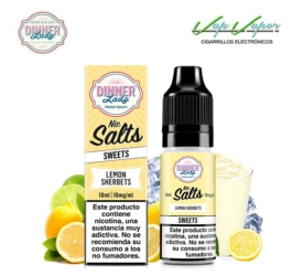 SALES Dinner Lady Lemon SHERBETS 10ml (10mg/20mg) Sorbete de Limón 