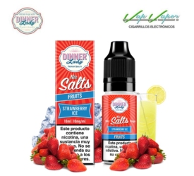 SALES Dinner Lady Strawberry Ice 10ml (10mg/20mg) Fresa, Limonada, Frescor