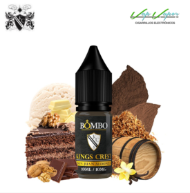 SALES Don Juan ALDONZA 10ml (10mg/20mg) Kings Crest y Bombo (Tarta Chocolate, Galletas, Mantequilla, Crema, Tabaco, Vainilla)
