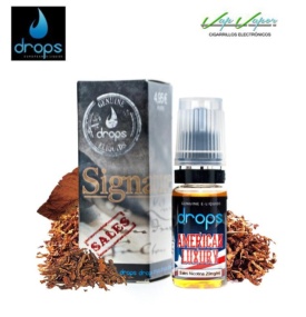SALES Drops American Luxury 10ml (10mg/ 20mg) Tabaco Americano