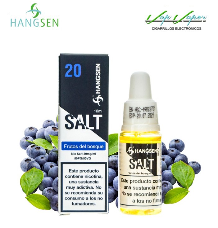 SALTS Hangsen Frutos del Bosque (Berry Mix) 10ml (20mg) 50%PG / 50%VG