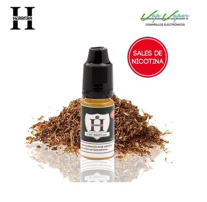 SALTS Herrera Nicotine Salts Churdiñas 10ml (6mg/12mg/20mg) Natural Mapacho Tobacco Extract