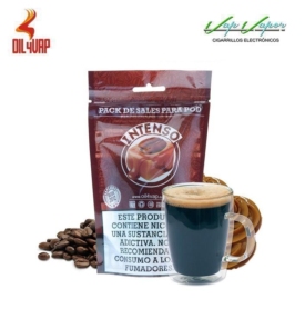 OFERTA!! SALES INTENSO Pack 23ml/30ml  (9mg/18mg)  Oil4Vap  (Café)