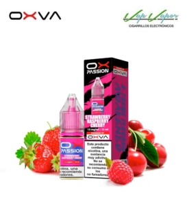 SALES OXVA Ox Passion Strawberry Raspberry Cherry 10ml (10mg/15mg/20mg) Fresa, Cereza, Frambuesa