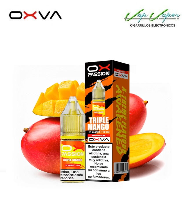 SALTS OXVA Ox Passion Triple Mango 10ml (10mg/15mg/20mg) Mango