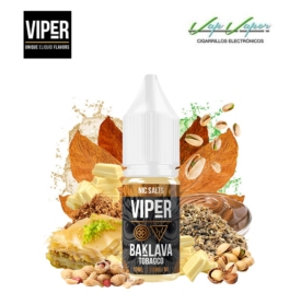 SALTS BAKLAVA TOBACCO 10ml (10mg / 20mg) Viper Nic Salts