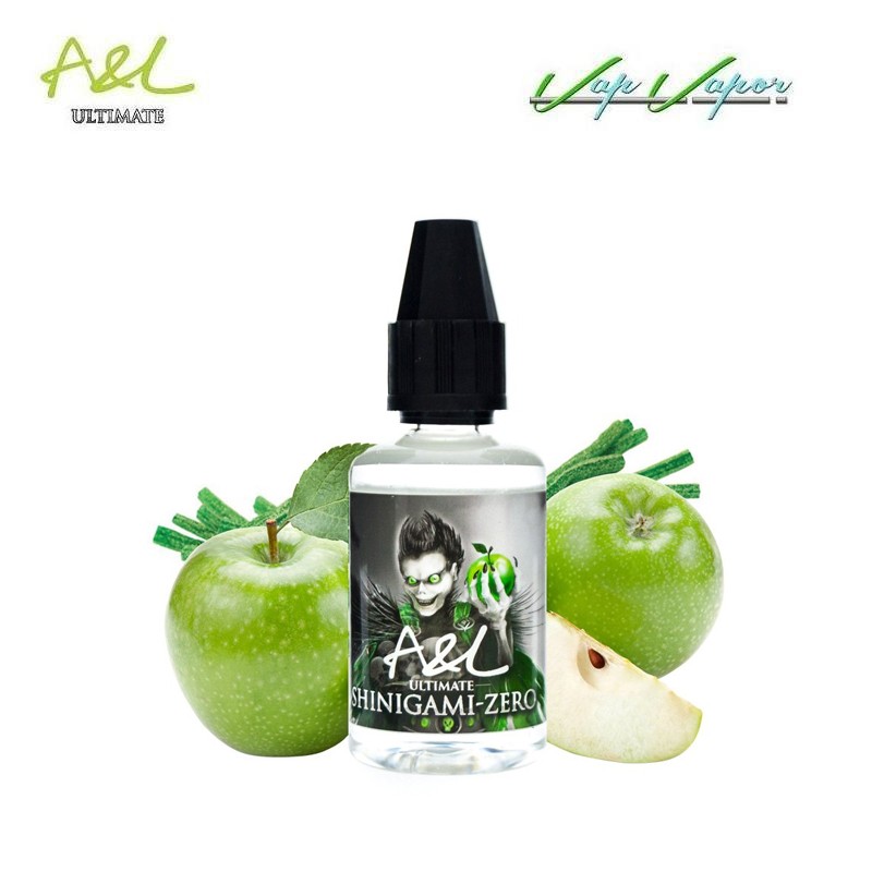 FLAVOUR A&L Ultimate Shinigami ZERO- GREEN Edition 30ml Gominolas Manzana 