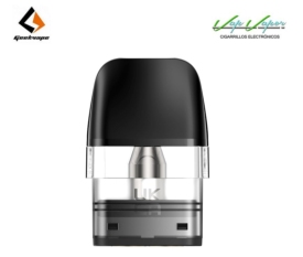 Pod Q 2ml Geek Vape 0.6/ 0.8/ 1.2 ohm (para Sonder Q y Wenax Q) TOP FILL (Rellenado Superior)