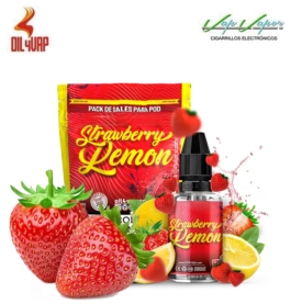 PROMOTION!!! SALTS STRAWBERRY LEMON Pack 23ml/30ml (9mg/18mg)  Oil4Vap