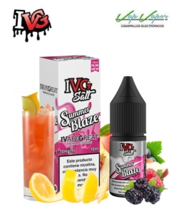 SALTS I VG Summer Blaze 20mg (10mg/20mg) Peach Berry Lemonade