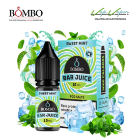 SALES Sweet Mint ICE Bar Juice by Bombo 10ml (0mg/5mg/10mg/15mg/20mg) (Menta Dulce y Frescor)