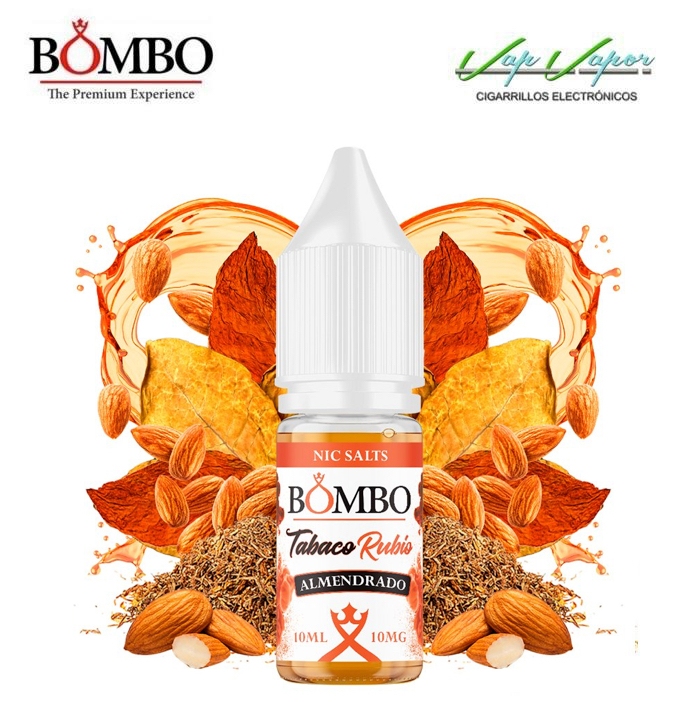 SALES Tabaco Rubio ALMENDRADO (10mg/20mg)  (50%VG/50%PG) Bombo 