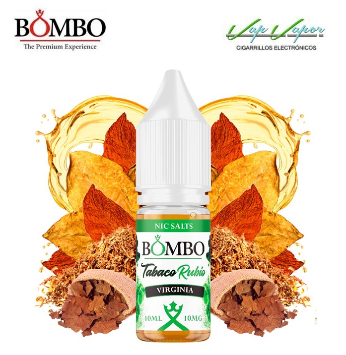 SALES Tabaco Rubio VIRGINIA (10mg/20mg)  (50%VG/50%PG) Bombo 