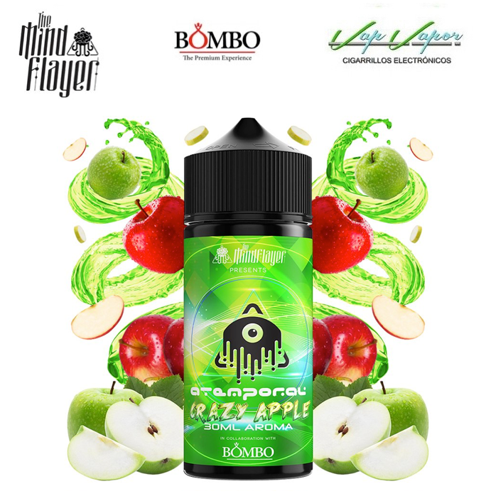 AROMA Atemporal Crazy Apple The Mind Flayer Bombo 30ml (longfill) botella de 120ml 