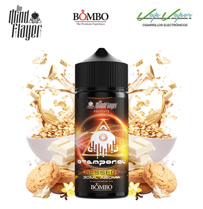 FLAVOUR Atemporal Dessert The Mind Flayer Bombo 30ml (longfill) 120ml bottle 