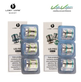 Resistencias UB PRO P1/P3 Lost Vape (Ursa Quest / Ursa Pro) 0.15ohm / 0.3ohm (1 unidad)