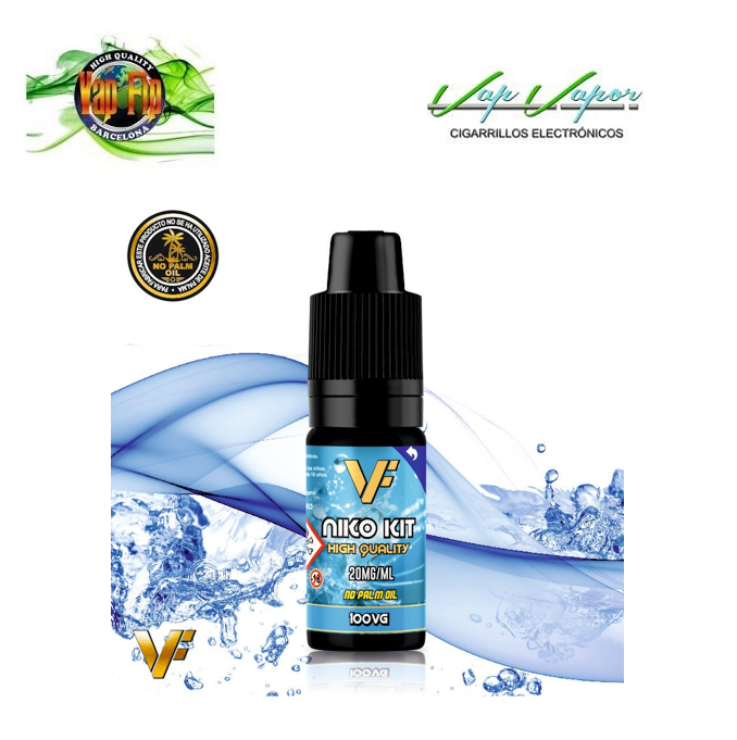 OFERTA!!! PACK DE 10 Nicokits Glicerina Vegetal (100%VG) Vap Fip 10ml (0mg,10mg,20mg)