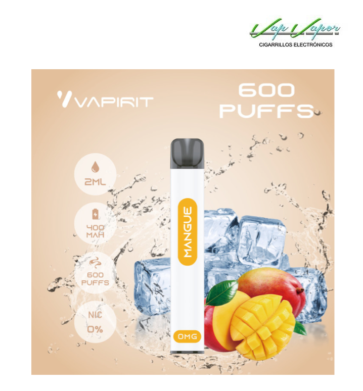 OFERTA!!!  Pod Desechable MANGO (Mangue) (0mg)  POD DESECHABLE DE 2ML Y 600 CALADAS