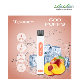 OFERTA!!!  Pod Desechable MELOCOTON (Peche) (0mg) 2ml 600caladas