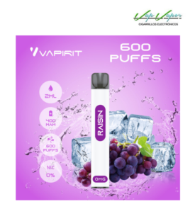 OFERTA!!!  Pod Desechable UVA (Raisin) (0mg)  POD DESECHABLE DE 2ML Y 600 CALADAS