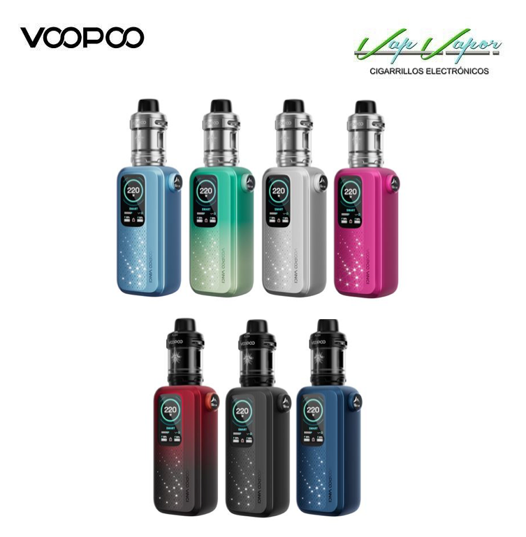 Vinci Spark 220W + Uforce X Tank 2ml - Kit Completo Voopoo 